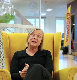 Anna-Lena Wallertz HR director at Byggmax