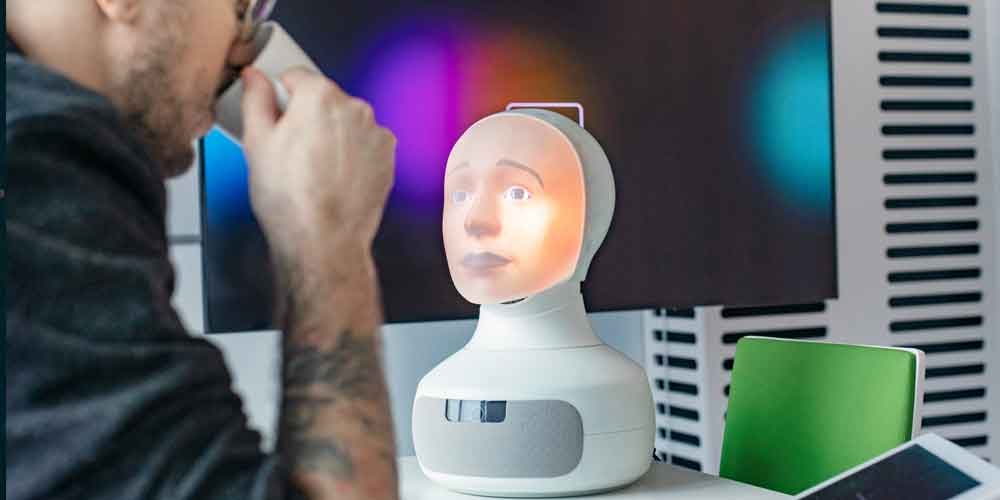 AI robot interview