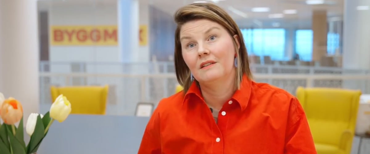 Boel Granath, people partner at Byggmax